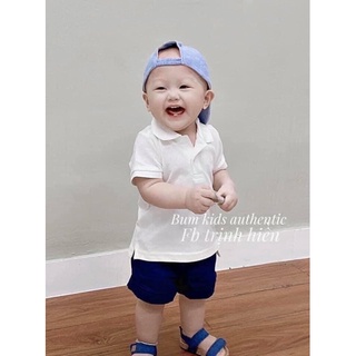 BÁN SỈ - SET 2 ÁO CỘC POLO Z.R CHO BÉ RẺ ĐẸP