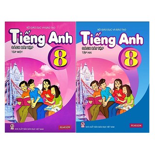 Sách - Combo Tiếng anh lớp 8 - Sách bài tập