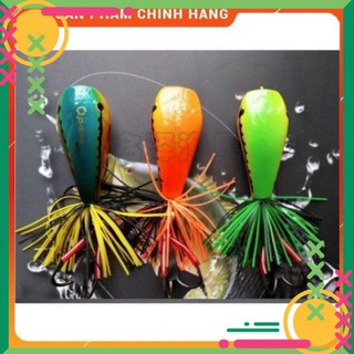 [SALE]  Mồi Nhái Thái Giả 3D Mồi Câu Lure Nhái Nhảy Câu Các Loại Cá Săn Mồi Cực Nhậy Y Hình
