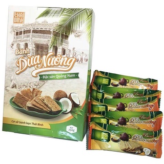 Bánh dừa nướng Quảng Nam hộp 250g Loại Ngon Xuất Khẩu