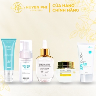 Bộ 5 sản phẩm chăm sóc da mặt Huyền Phi