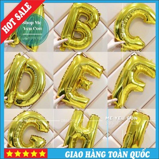 Bóng Chữ Cái Ghép Tên Bé Trang Trí Sinh Nhật, Sự Kiện, Tiệc Thôi Nôi, Bóng Chữ Tên Bé Nhiều Màu Siêu Đẹp FREE SHIP
