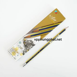 Hộp 10 Bút Chì Gỗ T.Long GP-04 (Hàng Chính Hãng)