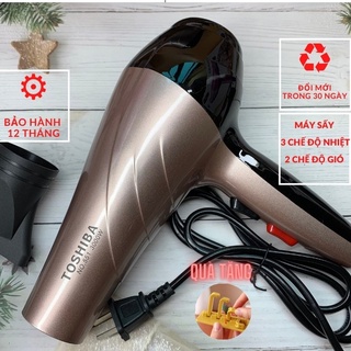 Máy Sây Tóc TÓSHIBA 551 Hai Chiều (Siêu Cấp 3000W ) 3 chế độ nhiệt, tặng kèm đầu thổi -Bảo Hành 12 tháng