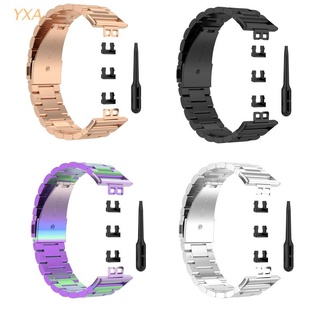 Dây Đeo Thay Thế Bằng Thép Không Gỉ Cho Đồng Hồ HUAWEI Watch Fit 1.64"