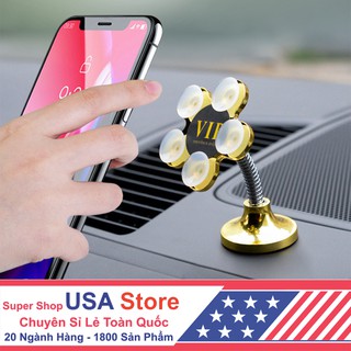 Giá Đỡ Điện Thoại VIP BÔNG HOA Lò Xo - Đệm Hít Chân Không ACN1275