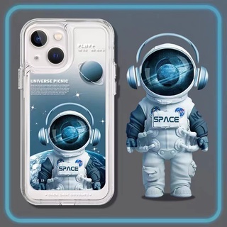 Ốp Điện Thoại Acrylic Hình Phi Hành Gia Cho iphone 13 Pro Max i13 13pro 11 Pro Max i11 X XR Xs Max 7plus 8plus 12Pro 12 Pro Max