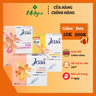 Băng vệ sinh Jessa nội địa Đức thấm hút tốt, nhiều size - Shop Melyca