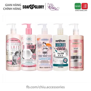Sữa dưỡng thể Soap and Glory 500ml (nhiều loại)