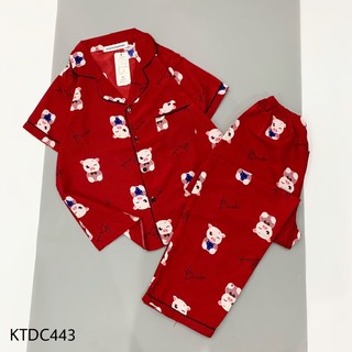 Đồ Ngủ Pijama Kate, Tay Ngắn Quần Dài Siêu Xinh, Mềm Mịn, Độc Lạ Khó Tìm, Sang Chảnh Hàn Quốc