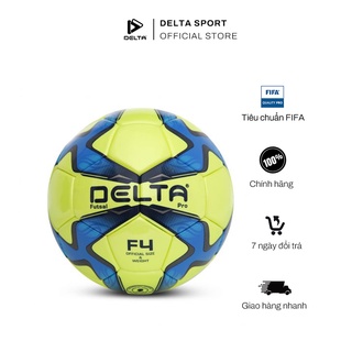 Bóng đá futsal DELTA 3610-4D size 4 da TPU tổng hợp, chơi trên sân cỏ nhân tạo hoặc trong nhà phù hợp từ 12 tuổi