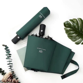 Ô Dù Che Mưa Đi Nắng Cao Cấp Tự Động Gấp Gọn Chống Tia UV Chất Liệu Vải Dù Chống Nhăn