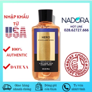Sữa Tắm Nam Bath And Body Works - Hero Body Wash (295ml)