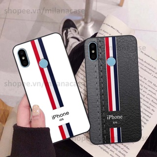 Ốp Xiaomi Redmi 6 Pro / Mi A2 Lite in giả da phong cách thể thao, cá tính, thời trang