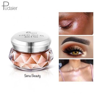 Nhũ Bắt Sáng Tạo Khối Glowing Jelly Body &amp; Face Pudaier