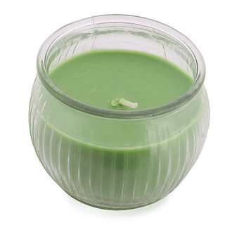 Ly nến thơm SZ Miss Candle MIC4183 7 x 6 cm (Xanh lá, hương dưa lưới)