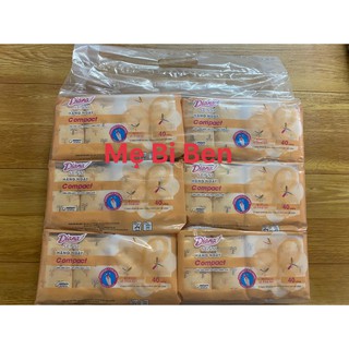 [Chính Hãng] Lốc 6 gói Băng Vệ Sinh Diana Sensi Hàng Ngày Compact mỏng nhẹ 20/40 miếng