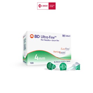 Kim bút tiêm insulin BD Ultra-Fine™ 4mmx32GX100 cây dành cho người điều trị tiểu đường Becton Dickinson
