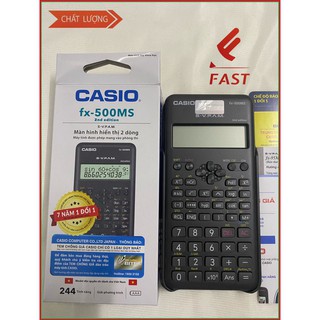 [Giao 2 Giờ] Máy Tính Học Sinh CASIO FX 500MS (bảo hành 7 năm)