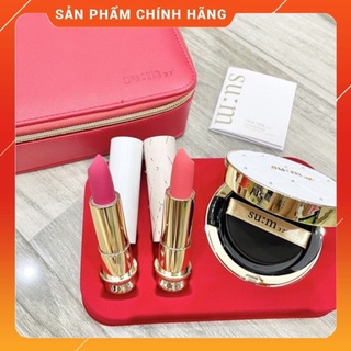 SET Phấn nước Cushion Sum Losec Summa chiết suất tinh chất vàng - SP cao cấp nhất của SUM37
