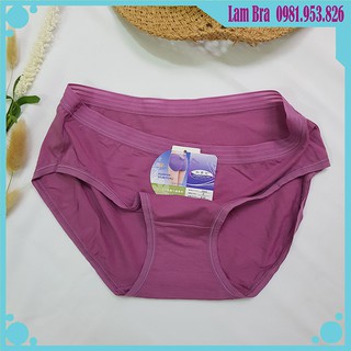 QUẦN LÓT COTTON TRƠN No.2850 SIÊU MỀM MẠI, THOÁNG MÁI