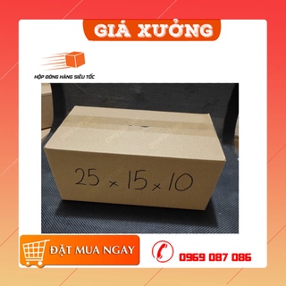 25x15x10 1 Hộp carton đóng hàng