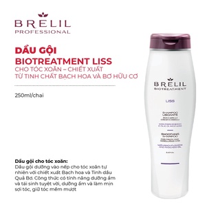 Dầu Gội Và Kem Ủ Xả Brelil Biotreatment 250ml Dưỡng Tóc Chuẩn Salon nhập khẩu từ Ý