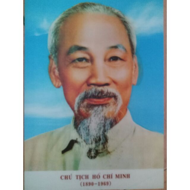 Tranh bác Hồ 3D