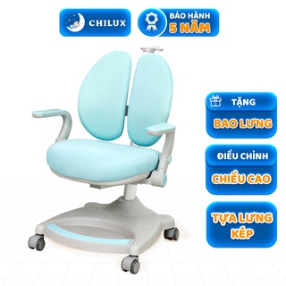 Ghế ngồi học chống gù, đúng tư thế cho bé Chilux G19, bảo vệ cột sống, có thể thay đổi chiều cao