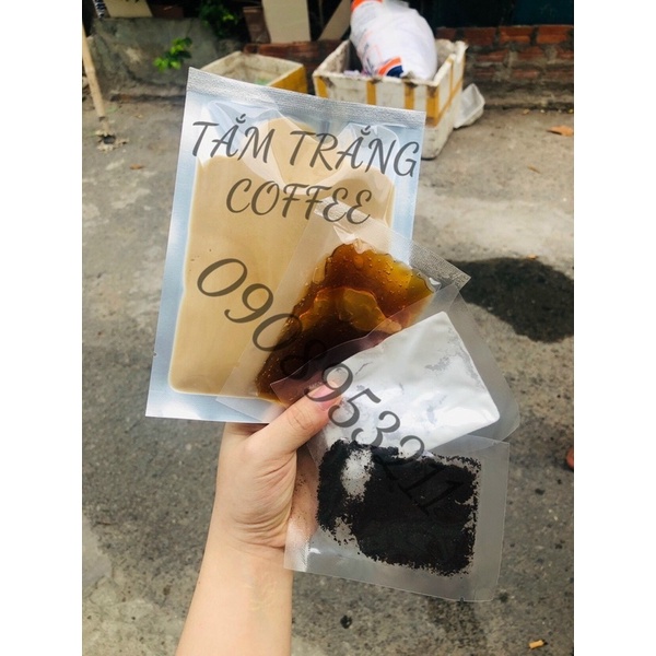 TẮM TRẮNG CAFE ( SỈ TỪ 5 SET - LOẠI 4 GÓI )