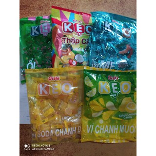Com bo 5 gói kẹo oishi đủ vị