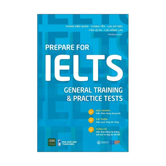 Sách - Prepare For Ielts General Training & Practice Tests (1980BOOKS HCM)