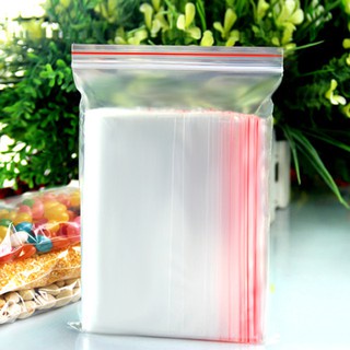 Túi zip chỉ đỏ nhiều size