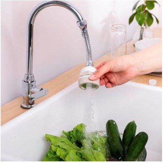 Đầu vòi xịt nước tăng áp 3 chế độ, loại dài cho vòi bồn rửa, áp lực mạnh, xoay 360 độ - Soleil home