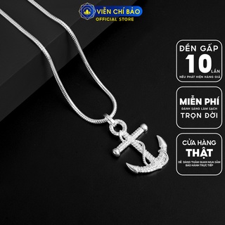 Mặt dây chuyền bạc hình mỏ neo nhỏ chất liệu bạc S925 thời trang phụ kiện trang sức nữ thương hiệu Viễn Chí Bảo M300492