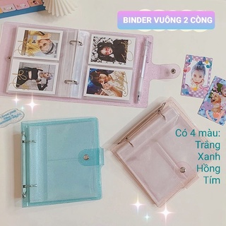 BINDER VUÔNG 2 CÒNG KÈM 25 SHEET
