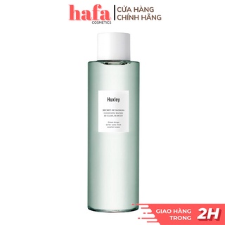 Nước tẩy trang Huxley Cleansing Water ; Be Clean Be Moist 200ml