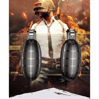 Tay cầm chơi game cao cấp Baseus L1R1 có nút chơi game PUBG cho smartphone Iphone , Samsung, Xiaomi✔️