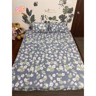 Xả lỗ ga trải giường,Drap ga giường,đủ kích thước,free ship,rẻ nhất tphcm-mã G1238,hoa nhí mới