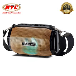 [Mã ELHACE giảm 4% đơn 300K] Loa bluetooth Kisonli LED-904 TWS kết nối cùng lúc 2 loa