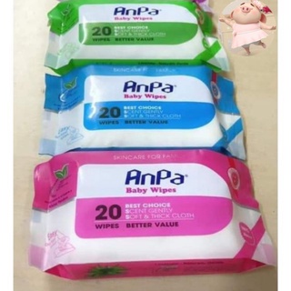 Khăn ướt át anpa gói nhỏ 20 miếng