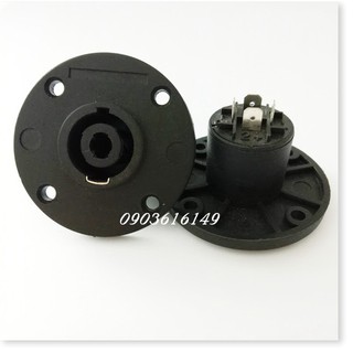 2 JACK CẮM LOA SPEAKON CÁI MẪU TRÒN