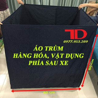 Áo trùm hàng hóa sau xe máy chuyên dụng nhiều kích thước