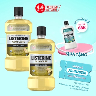 Nước Súc Miệng Listerine Gum Care 750ml + Listerine Gum Care 250ml - 540021412