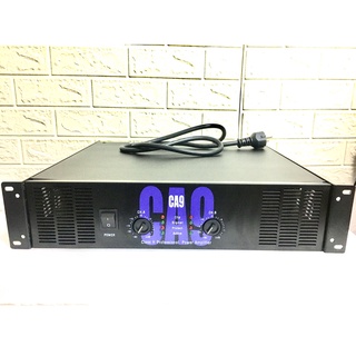 Cục Đẩy Công Suất Ca9 : 2 Kênh - 16 Sò  - Mạch Class H - Nguồn Xuyến -Tổng Công Suất 1000W Chuyên Karaoke Gia Đình