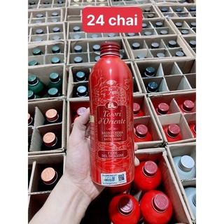 [HÀNG CHÍNH HÃNG] Sữa Tắm Nước Hoa Ý Tesori Hương Sen Chai Nhôm 500ml (Kèm vòi)