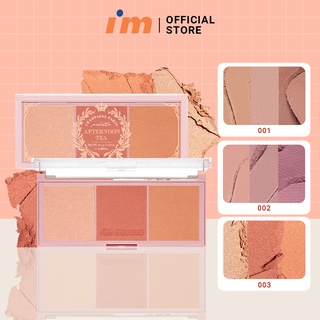 Bảng Phấn Má 3 Màu I'm Meme I'm Afternoon Tea Blusher Palette 11.4g