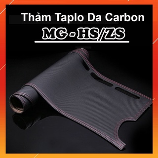 [Mã LIFEAUMAY giảm 10% tối đa 30k đơn 150k] Thảm Taplo Xe MG ZS 2020 2021 2022 Mẫu Da Carbon chống nắng tốt ko bám bụi