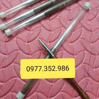 Bút cọ râu thân gỗ hiệu Ezflow siêu xịn