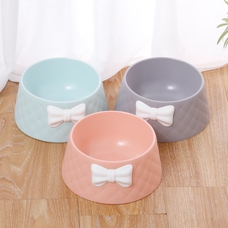 Bát Ăn Đơn Nơ Cute Lạc Lối Cho Thú Cưng